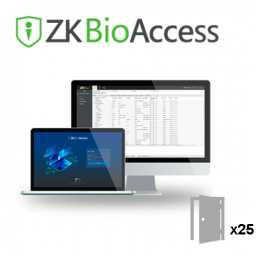 ZKTECO ZK-BIOACCESS-25D Биометрический терминал контроля доступа по отпечатку пальца с клавиатурой, автономный