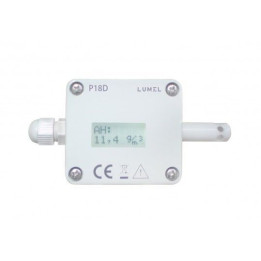 Lumel Mitruma un temperatūras devēji ar digitālo un analogo izeju P18, P18D