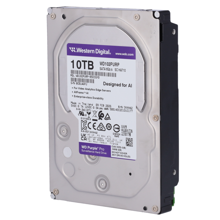 Western Digital HD10TB 10TB novērošanas cietais disks HDD
