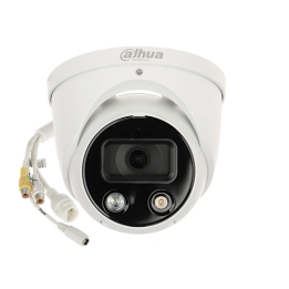 Dahua IPC-HDW3249H-AS-PV-0280B Pilnkrāsu 2Mpx kupola IP kamera 2,8mm LED 30m IP67 PoE 12VDC
