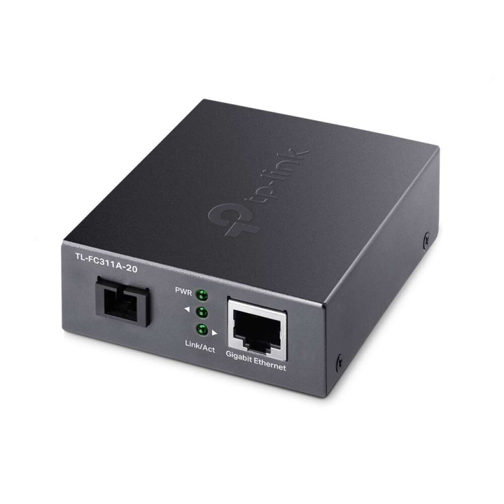 Tp-Link :: TL-FC311A-20 Гигабитный медиаконвертер WDM 20 км