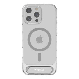 Torras Pstand sērijas futrālis iPhone 16 Pro (caurspīdīgs)