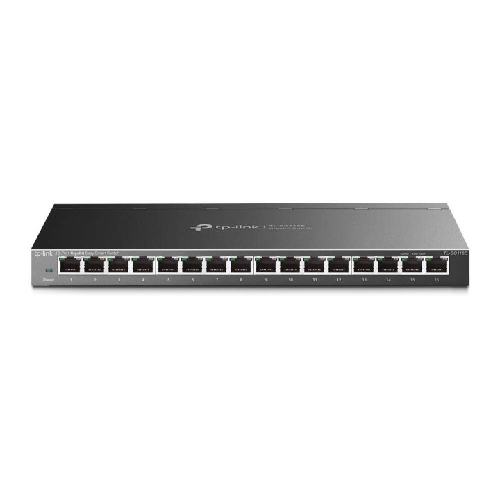 TP-Link :: TL-SG116E — 16-портовый гигабитный коммутатор Easy Smart