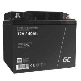 12V 40Ah AGM svina-skābes akumulators rezerves energijai