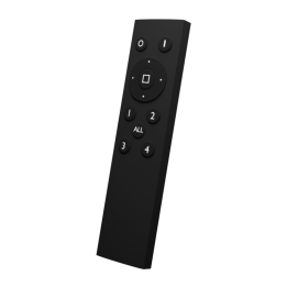 Tālvadības pults Mono, CCT, RGB, RGBW un RGBCCT LED kontrollerim 4 RF zonas GL sērija