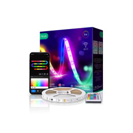 Nous F1 smart Tuya Wi-Fi RGB LED lente, 5 metri