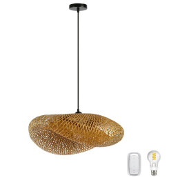 Immax BOHO HILO-COMPLET 60 cm griestu lampa ar viedo spuldzi un tālvadības pulti 08269-S