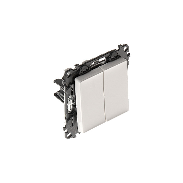LEGRAND LE-752105 Valena Life 2-grupu apgaismots viedais sienas slēdzis 10A