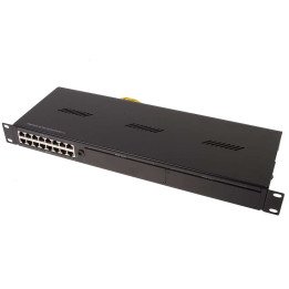 Cyberteam NPG-8P-1U Gigabit PoE pārsprieguma aizsargs 8-portu