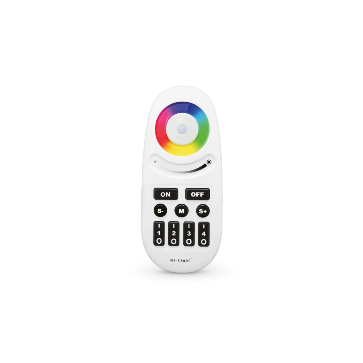 Tālvadības pults RGB/RGBW 4-zonu 2xAAA FUT095