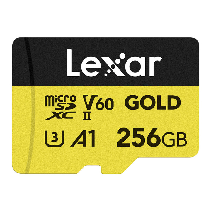 Atmiņas karte Lexar GOLD microSDXC 256GB