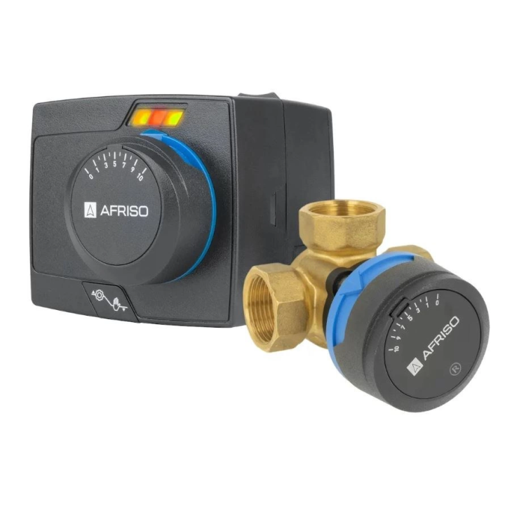 ProClick vadības komplekts: 3 virzienu vārsts ARV 385 Vario ProClick DN32 Rp1 1/4 collas Kvs 7,5 - 19 m3/h + elektriskā izpildme