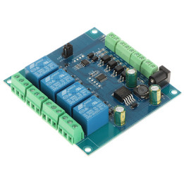 4R-D7 Modbus RTU релейный модуль - 4-канальный умный выключатель для автоматизации дома