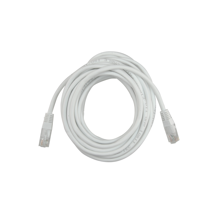 SAFIRE UTP1-5W Strāvas kabelis, 1,5mm², Balts