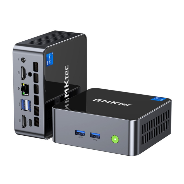 Mini dators GMKtec M3 Intel i5-12450H 16GB RAM + 512GB SSD WIN 11 Pro