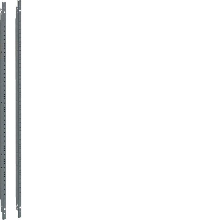 Hager UM05F Vertical Uprights, univers FW, 750mm, 2pcs