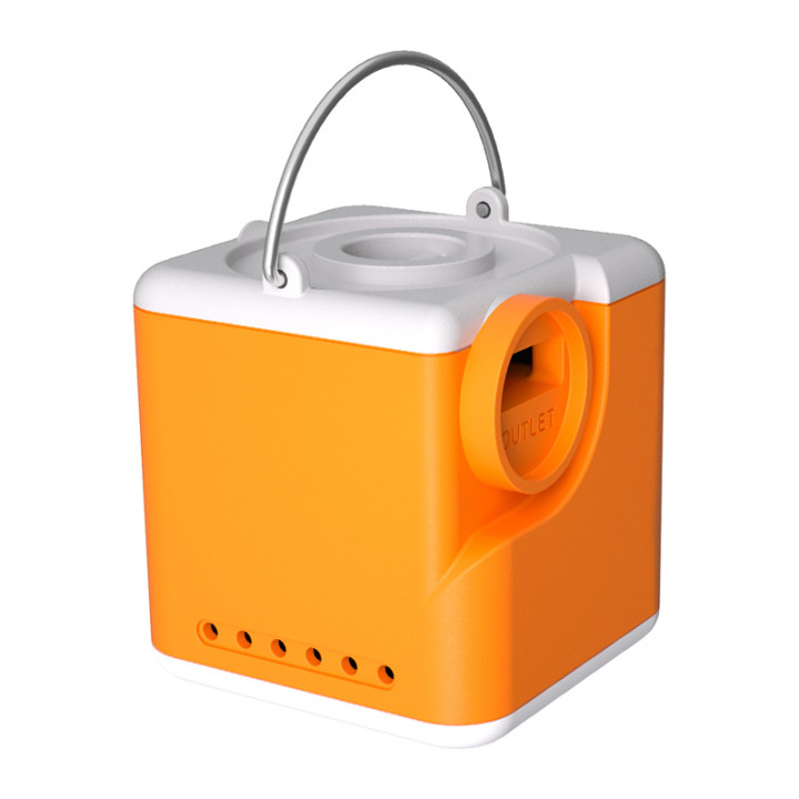 Flextail Nano Pump 5C1 pārnēsājamais sūknis (oranžs)