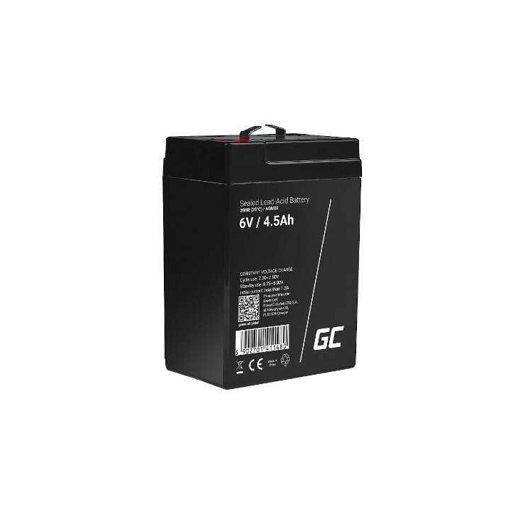 Green Cell GC-AGM02 6V 4.5Ah AGM