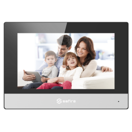 SAFIRE SF-VIDISP01-7IP IP video domofons ar PoE un ONVIF atbalstu
