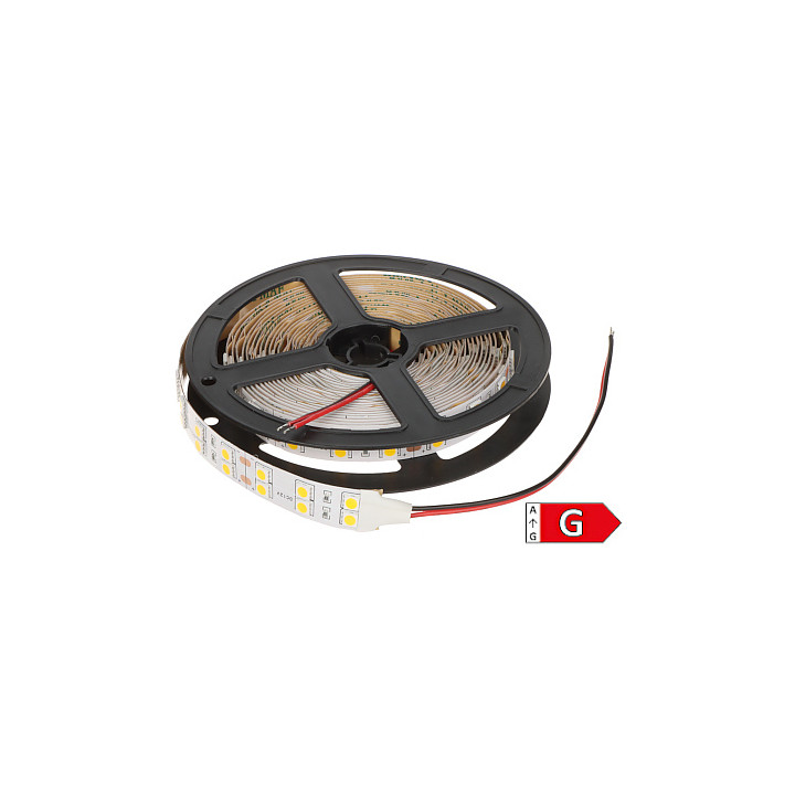 LED120A-12V/28.8W-WW/5M LED lente 5m 12V 28.8W silts baltā 3000K 120 LED/m