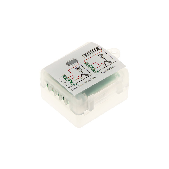 ATLO ATLO-DBC5/RELAY Viedais releju modulis 1 kanāls 10A 12-24V DC/AC saderīgs ar Tuya
