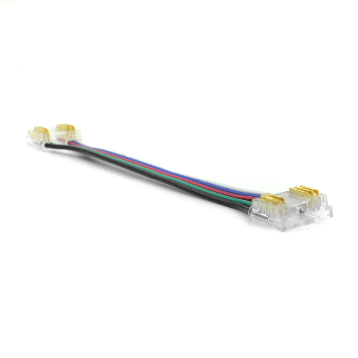 COB adaptera savienotāja savienotājs - RGBW savienotājs 12mm 5PIN