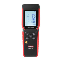 Uni-T UT325F 4 kanālu termometrs