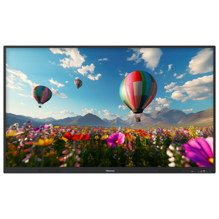 HISENSE HIS-86WE3FE 86" 4K UHD viedais monitors ar Google Home lietotnes vadību