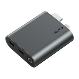 HDMI uz USB-C adapteris AR RayNeo brilles uzlādēšanai