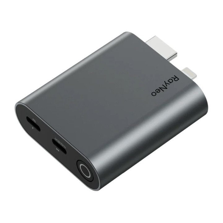 HDMI uz USB-C adapteris AR RayNeo brilles uzlādēšanai