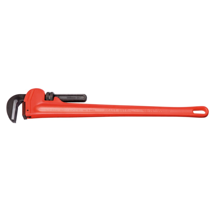 Rothenberger HEAVY DUTY 36 collu cauruļu uzgriežņu atslēga, diapazons līdz 5 coll