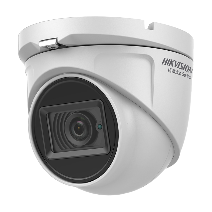 HIWATCH HWT-T120-MS 2MP IP kupola kamera ar PoE, IP66, 30m IR, iebūvētu mikrofonu