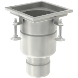SLAPA 157 DN100 200x200 VERTIKĀLS