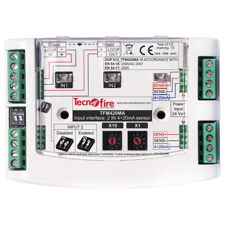TECNOFIRE TF-TFM420MA Мультисенсорный пожарный извещатель