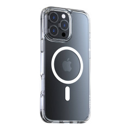 Чехол Torras Diamond-Mag для iPhone 16 Pro (прозрачный)