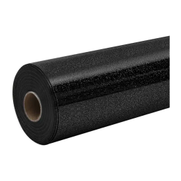 HTVRONT Glitter siltuma pārneses plēve, 30,5 cm x 90 cm (melna)