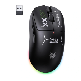ONIKUMA DM03 RGB spēļu pele (melna)
