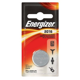 Energizer CR2016 3V 100mAh litija baterija 1 gab.