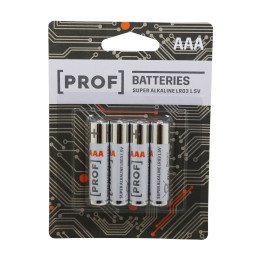 PROF CEX852 AAA LR03 sarmu baterijas