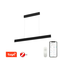Immax NEO LISTON viedais piekarams gaismeklis 118cm 18W melns Zigbee 07076-7