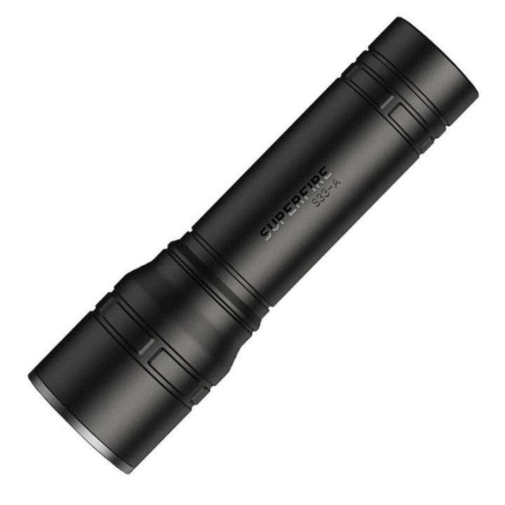 Superfire S33-A lukturītis, USB, melns, 4 režīmi