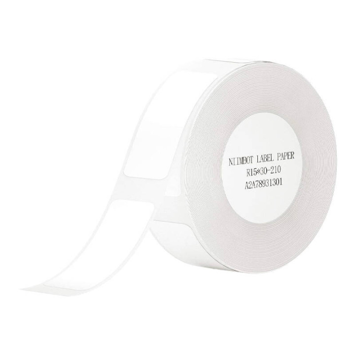 Termiskās etiķetes Niimbot uzlīmes T 15x30mm 210 gab (Balts)