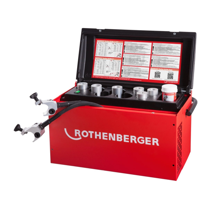 Rothenberger ROFROST II R290 2″ cauruļu saldētava ar 8 ieliktņiem, 230 V