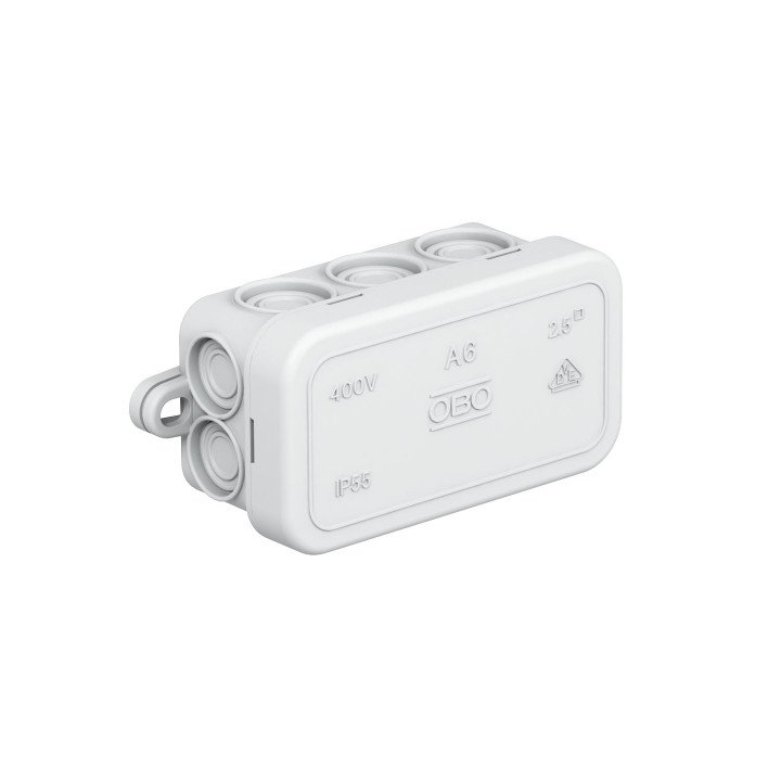 OBO BETTERMANN Kabeļu nozarkārba IP55 80x43mm | Kabeļu vadīšana