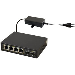 Коммутатор Pulsar SFG64 PoE (4 × PoE, 2 × SFP)