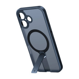 Чехол Torras Pstand Spin Case для iPhone 16 Plus (черный)