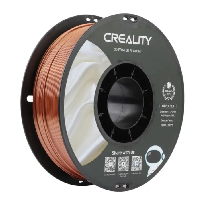 CR-Silk PLA-нить Creality (красная медь)