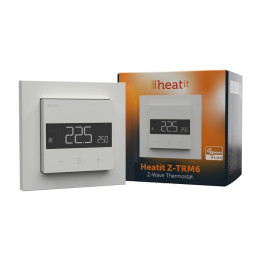 HeatIt Z-TRM6 Термостат Z-Wave серии 800 (Белый RAL 9003)