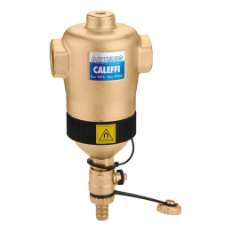 CALEFFI DIRTMAG 546318 – misiņa netīrumu atdalītājs ar magnētu 1 1/2"
