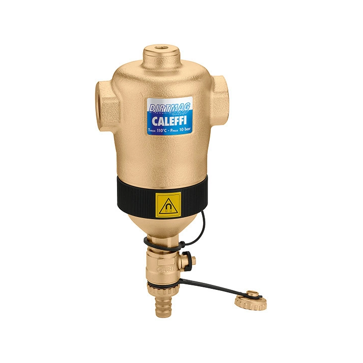 CALEFFI DIRTMAG 546318 – misiņa netīrumu atdalītājs ar magnētu 1 1/2"
